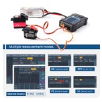 Wholesale ToolkitRC ST8 8CH 100W 2A 2.4 TFT 7-28V 8-Channel Integrated Tester 4 Independent Interface PWM/PPM/SBUS Signal Test